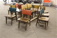 (13) Wood Chairs