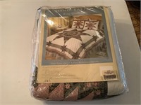 king quilt set new colonial star
