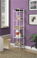 B6131  Convenience Concepts Folding Metal Shelf