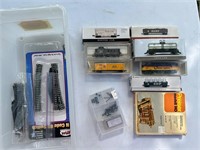 N Scale Train, Car and Pieces