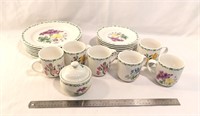 Thompson Pottery Floral Garden China