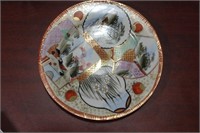 A Vintage Japanese Signed Kutani Plate