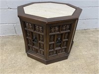 Octagon End Table
