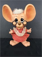 Vintage Mrs Mouse Claus, Roy Des of Fla 1970 bank