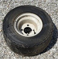 Golf Cart Tire, Untested to Hold Air