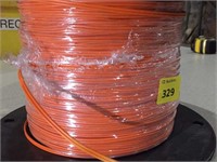 Spool of Corning optical cable