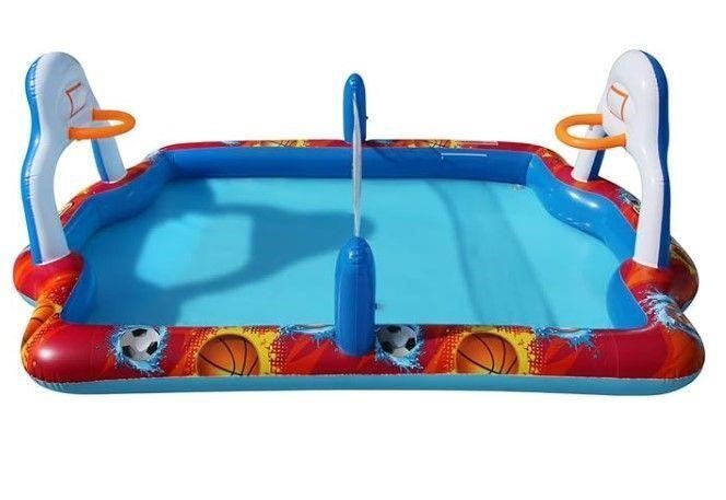 $43  Banzai Inflatable Sports Arena, 4 in 1 Play