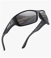 PUKCLAR Polarized Sports Sunglasses for Men Women