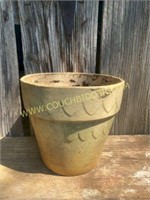Crock pottery planter