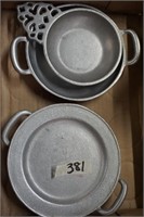 4 Pieces of Metalware