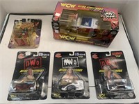 5cnt WCW Cars and Figures