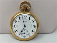 1906 Hamilton 10K GF 16s Pocket Watch - Runs