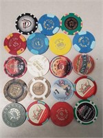 19 Las Vegas Casino Chips