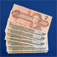 Lot-Bank of Canada Bank Notes