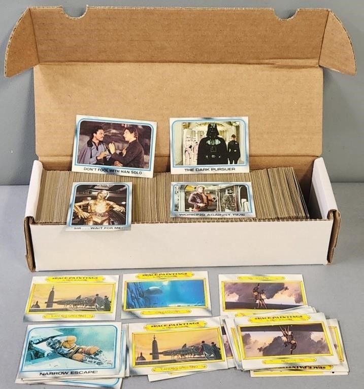 550+\- Star Wars Empire Strikes Back Trading Cards