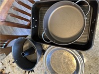 angel food cake pan, pie plate other pans