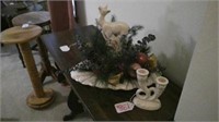 RW deer dish/and candle holder