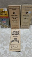 Union Pacific Railroad Co Time Tables