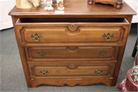 ANTIQUE COVE/PIN 1860-1880 3 DRAWER CHEST