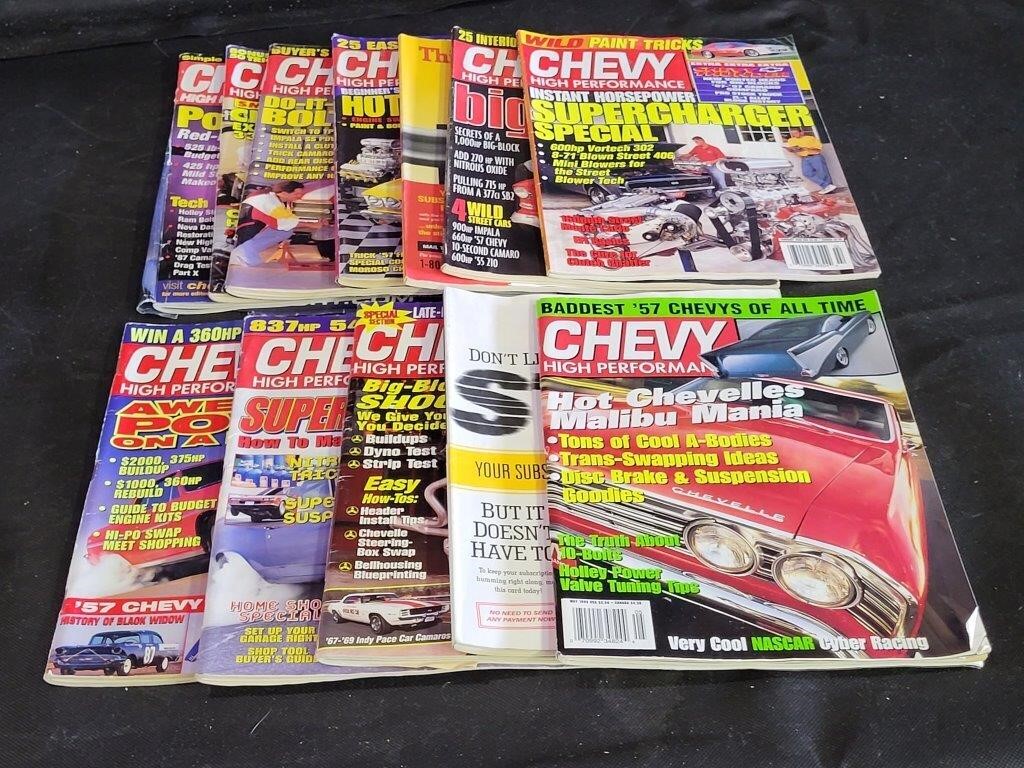 VTG Chevy High Performance Magazines