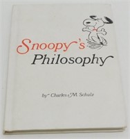 Vintage 1967 Snoopy’s Philosophy Book - Inside