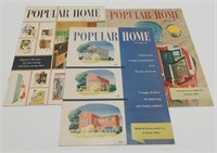 3 Vintage 1951 La Crosse Popular Home Magazines