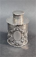 VICTORIAN STERLING SILVER TEA CADDY