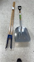 Post Hole Digger/ Aluminium Scoop Shovel