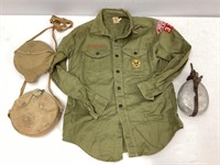 Boy Scout Collectibles, WWI Canteen