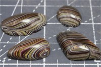 Amazing Free Form Fordite Cabochons