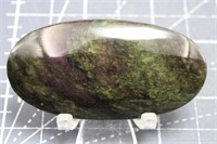 Velvet Obsidian Cabochon, Excellent Color