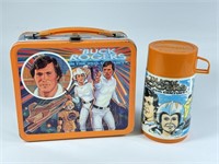VINTAGE METAL BUCK ROGERS LUNCHBOX W/ THERMOS