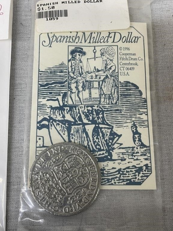 Spanish Milled Dollar - copy