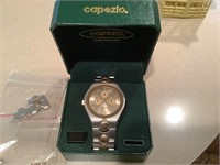 capezio genuine diamond watch