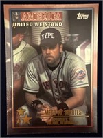 2001 TOPPS AMERICA UNITED WE STAND METS VS.