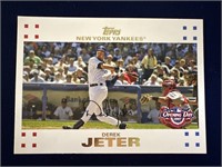 2007 TOPPS OPENING DAY DEREK JETER 46