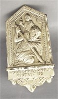 Vintage sterling silver St. Christopher "Protect