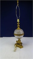 Brass Colored Lamp
