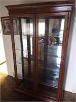 Large Lighted Display Case 45x78x15"
