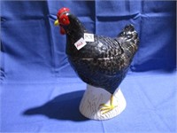 rooster cookie jar .