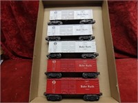 Lionel rolling stock train cars.