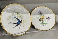 BIRD DECORATED PLATES