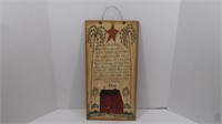 Lord's Prayer Wall Plaque 10" x 20"