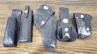 Leather Holster and Knife Sheaths