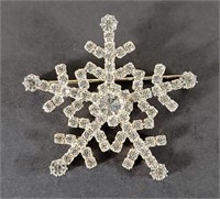 Eisenberg Ice Snowflake Pin (A)