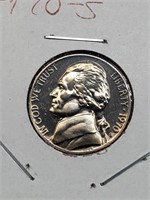 1970-S Proof Jefferson Nickel