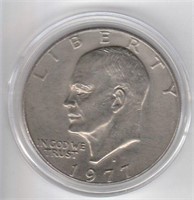 1977 D US Eisenhower Dollar Coin