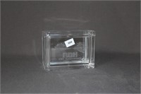 Rothman's Glass Cigarette Box
