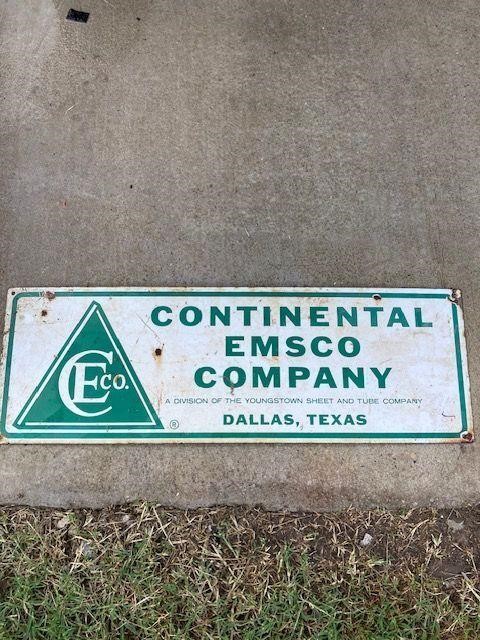 Continental EMSCO sign