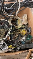 Copper wire, cords, grab bag